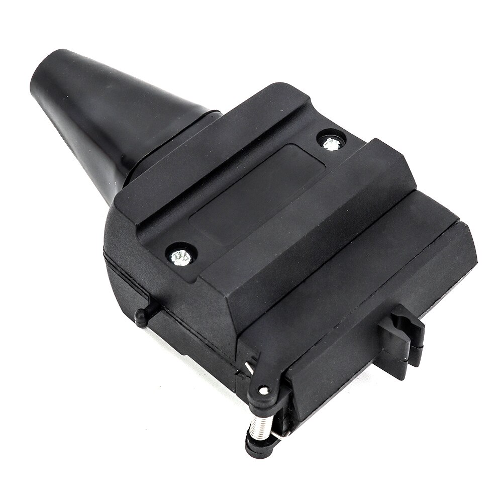 2PCS 12 Pin Car Connector Waterproof Square Shape Adapter Black Blade Wiring Replacement Home Caravan Accessories Trailer Socket