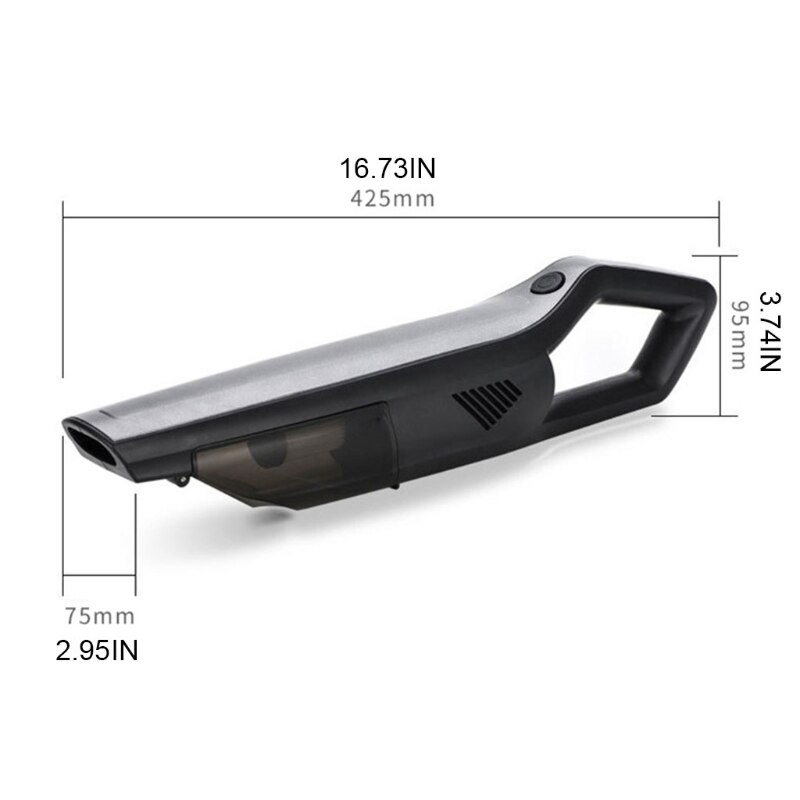 A Set Portable Wired/Wireless Handheld Vacuums Powerful Suction Dust Sweeper