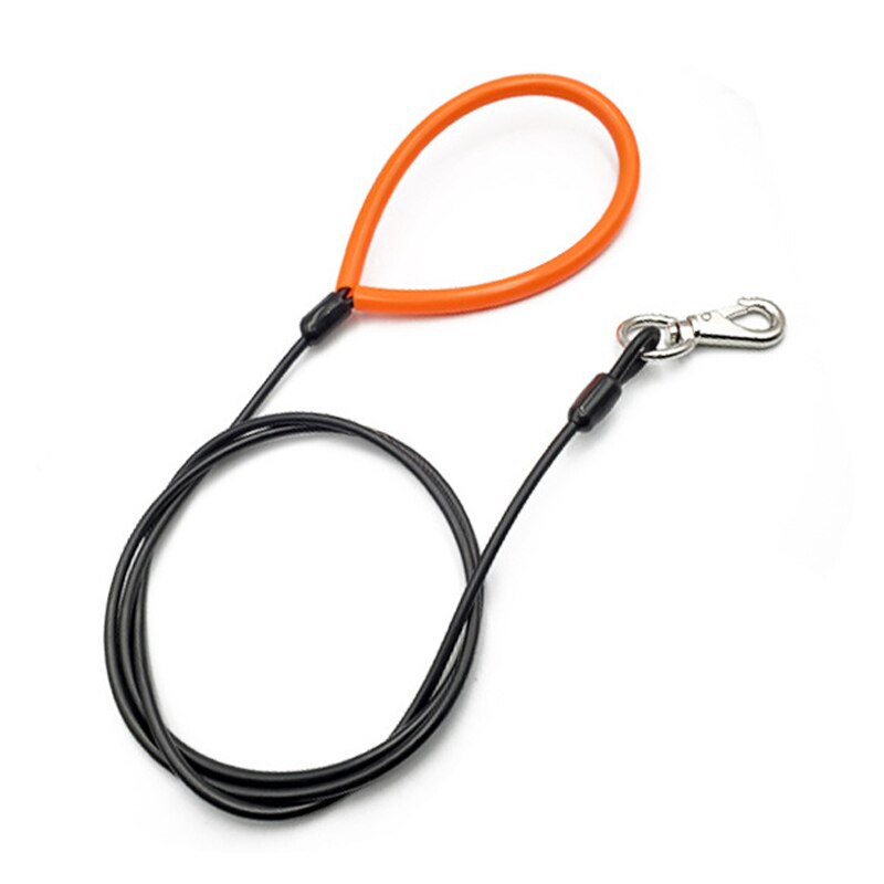 CAWAYI KENNEL Metal Anti-bite Pet Dogs Chain Tract... – Grandado