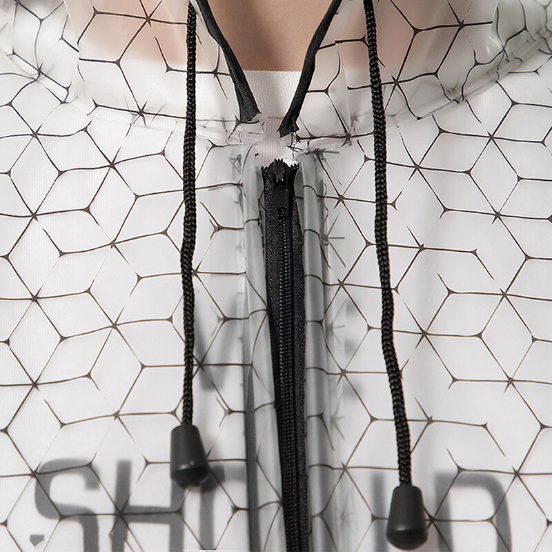 Mode Regen Cap Waterdichte Herbruikbare Plastic Eva Vrouwen Regen Cape Regenjas Mannen Hooded Poncho Voor Wandelen Paardrijden