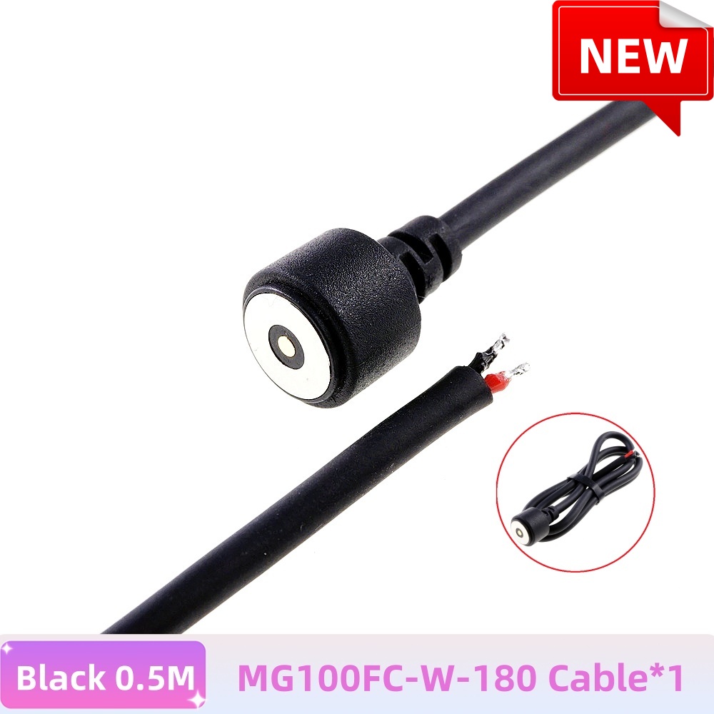 1 Piece Hight Current Pogo Pin Magnetic Connector Spring-Loaded Power Charge Waterproof IPX7 Contact Pad 3A 12V 8.5MM: green