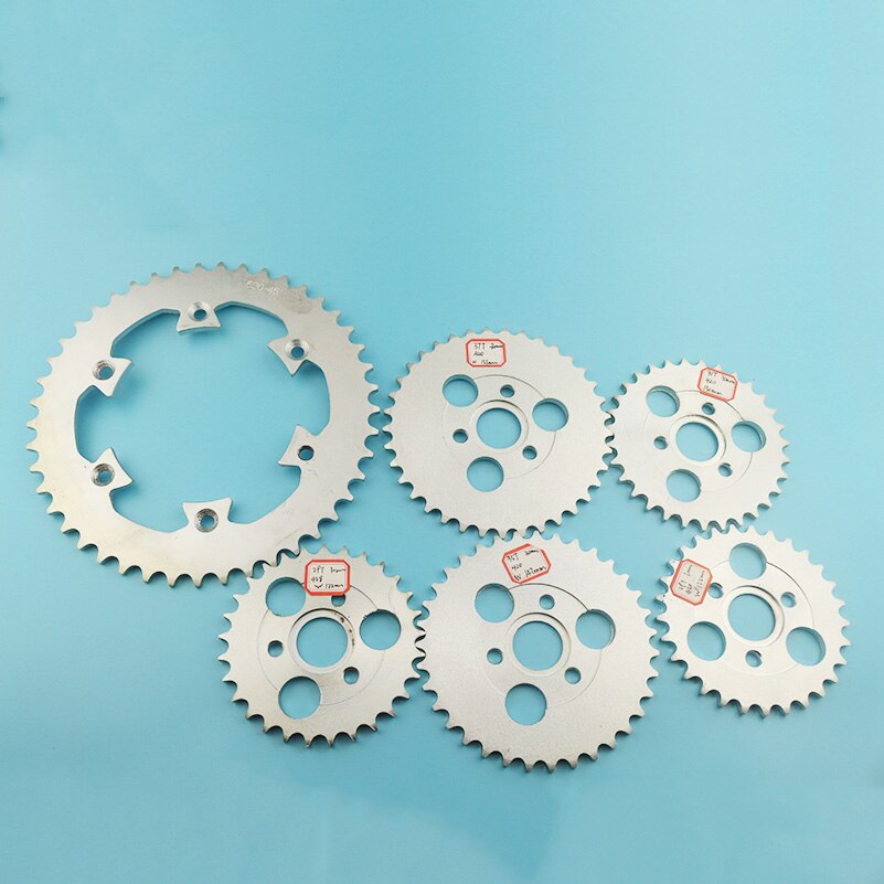 420/428/520 chain 29t/31t/35t/37t/43t/45t tooth 30/125mm Monkey Bike Rear Drive Chain Sprocket