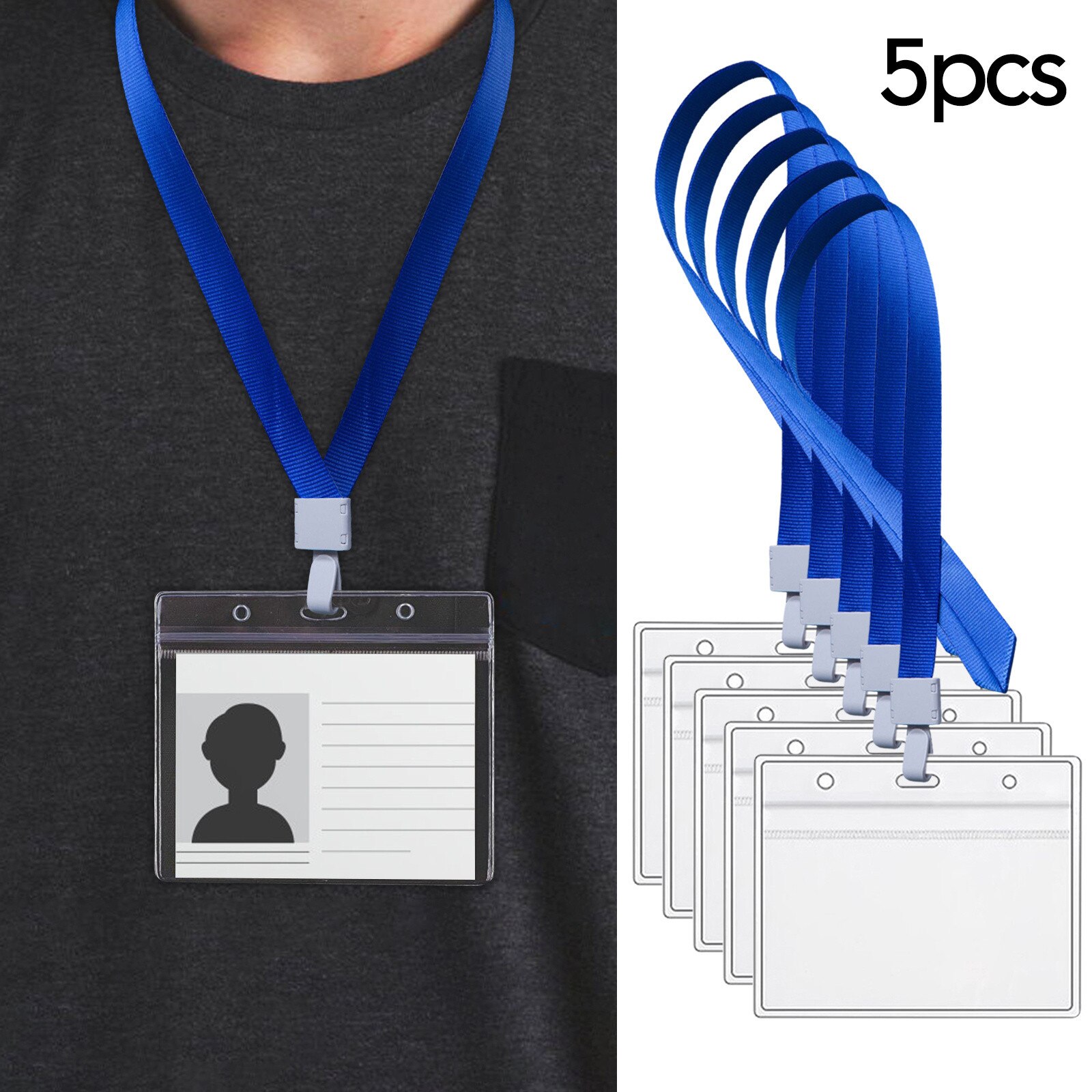 10pc Health Card Vaccine Card Protective Case Waterproof PVC Soft Card Case Card Holders Business Work Card Fast Ship