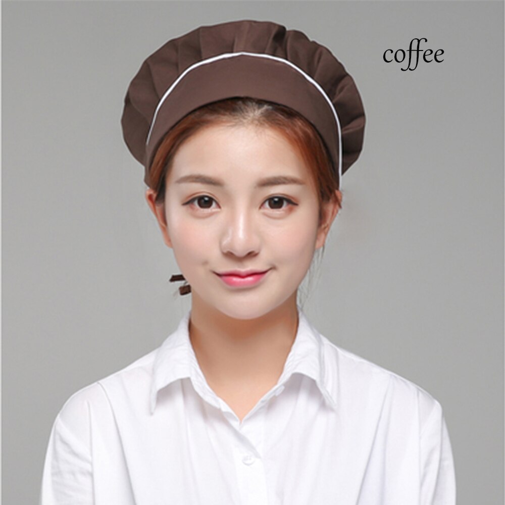 Net Chef Hat Kitchen Health Work Canteen Restaurant Food Service Bakery Baking Female Women Breathable Anti-hair Loss Cap: 13