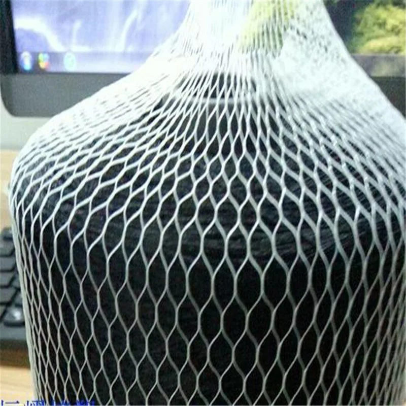 Rete anti-gatto per vasi da fiori da 5 m di lunghezza Rete da giardinaggio Custodia protettiva per vasi da fiori Copertura protettiva per piante Copertura in rete di nylon bianco