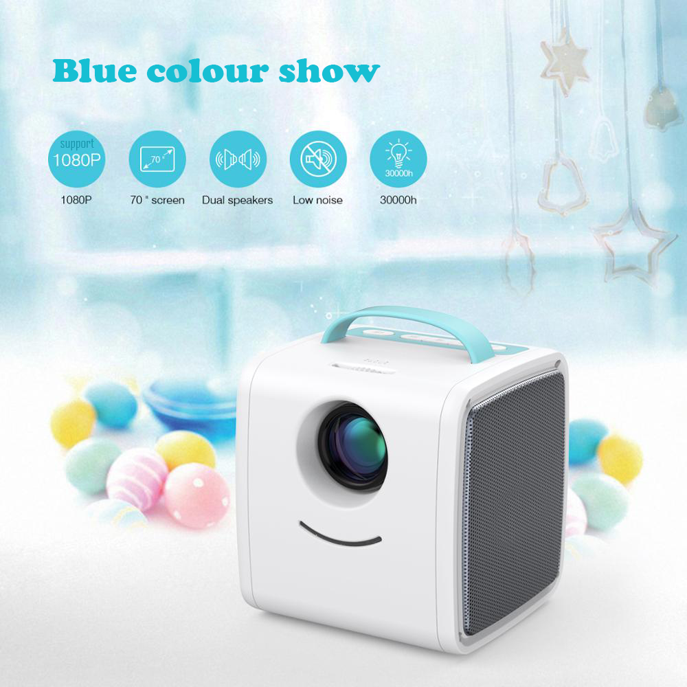 Mini proyector de educación infantil OLOEY proyector portátil full HD 1080p Led smart television juguete para niños para de Año