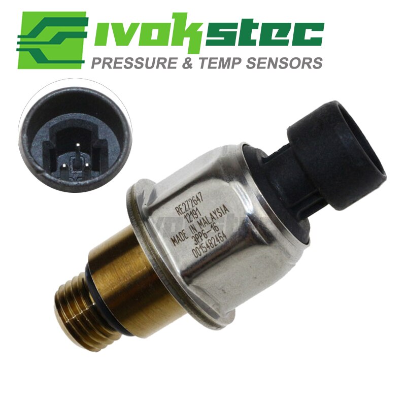 Interruptor de Sensor de presión de aceite OEM genuino para John Deere Trans, Equipo Original RE272647 3PP6-16