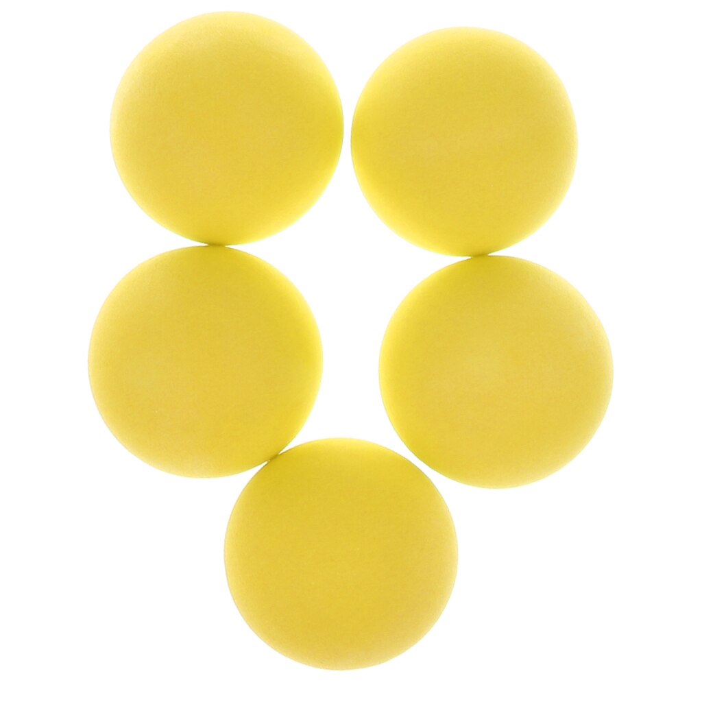 5PCS Dei Bambini Del Capretto di Sport Sfera di Salto Indoor Outdoor Giocattolo Dell&#39;animale Domestico di Gomma Rimbalzante Palle: YELLOW