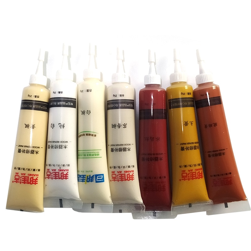 Massivholz Kitt Reparatur Farbe Möbel Farbe für Paste Tür Boden Reparatur Kratzer auf Paste Holz Boden