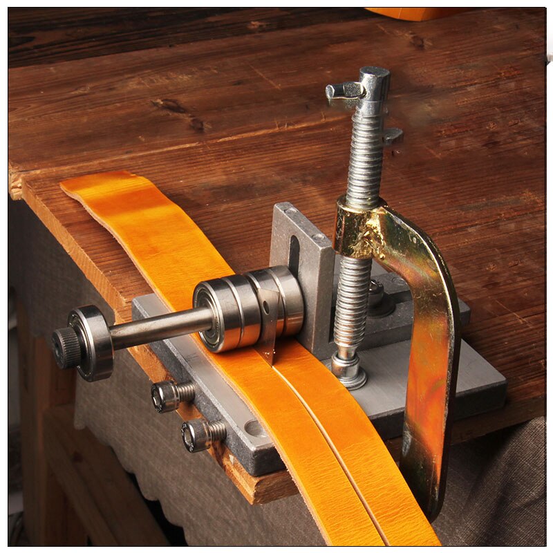 Adjustable Leather Craft Metal Cutter Strap Belt DIY Hand Cutting Tools Strip Cutter Hand Cut Machine