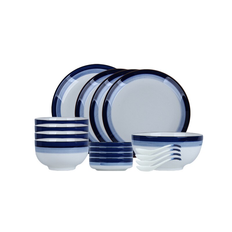 Cucharas De Porcelana Para Sopa Color Azul Y Blanco Vajilla S Azul Y