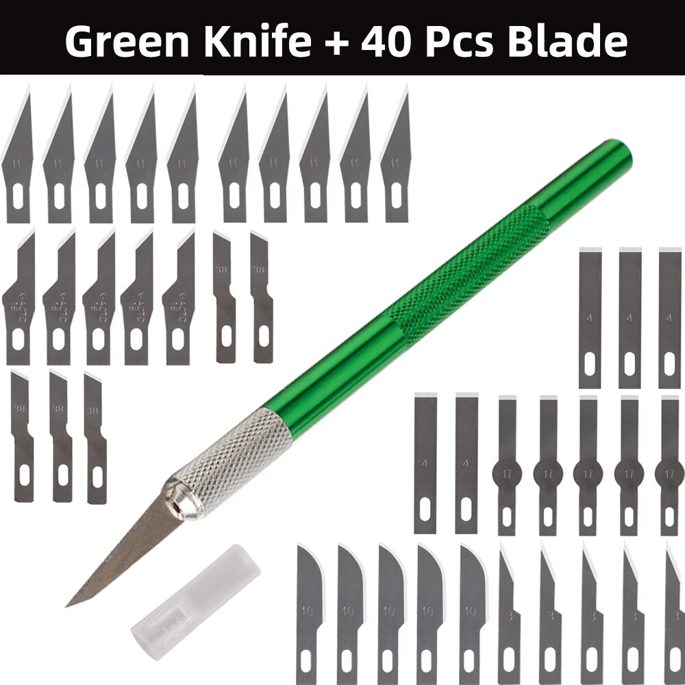 Diy Art Snijgereedschap Craft Snijden Kinfe Aluminium Hout Cutter Carve Mes Papier Cutter Diy Craft Naaien Snijgereedschap acces: C