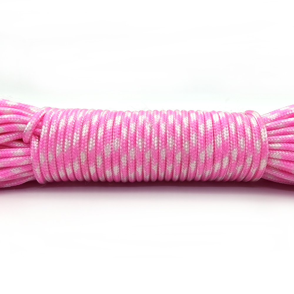 Cordón de paracaídas sólido de 3mm, cuerda Mil Spec tipo un hebra, escalada, Camping, equipo de supervivencia, Paracord: Verde / 20 m
