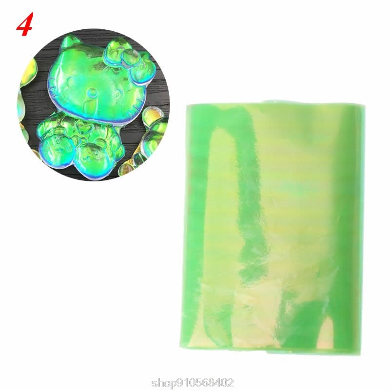 Aurora AB Effect Reflective Mirror Paper DIY Epoxy Resin Jewelry Fillings O08 20: 4