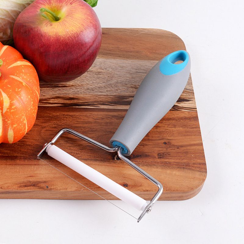 Rallador de mantequilla de cortador y rebanador de queso de acero inoxidable para cortar Pizza, utensilios de cocina para hornear, suministros de cocina para el hogar