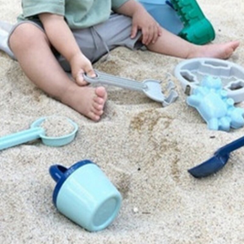 Strand legetøj børn sæt baby leg sand legetøj grave værktøj skovl spand sæt