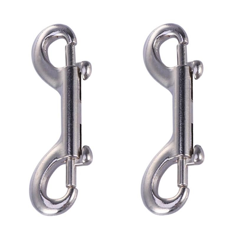2pcs Double Ended Trigger Hook Practical Durable Useful Portable Long Snap Clip Heavy Duty Clip Snap Hook Double Ended