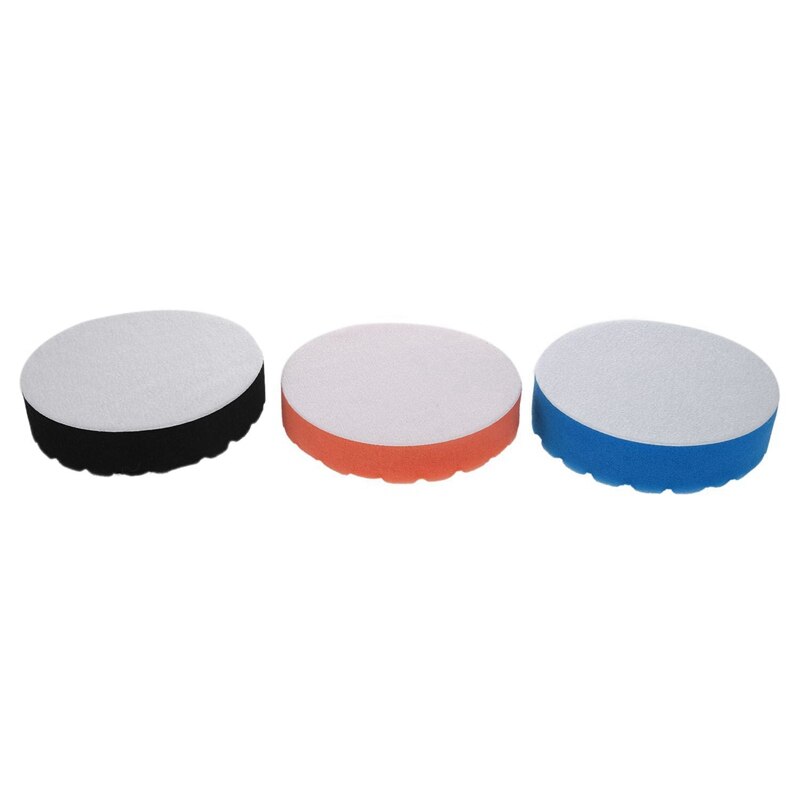 6x Hex-Logic Buff Buffering Polishing Pad Kit For Auto Car Polisher 5 Inch & 6 Inch