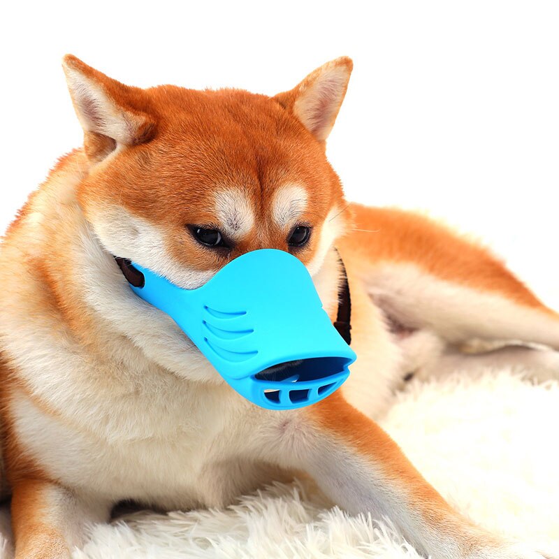 Muselière en Silicone pour petit chien, confortable, sécurisé, Anti-aboiement, pour animal domestique, Corgi, teckel, Shih Tzu Teddy