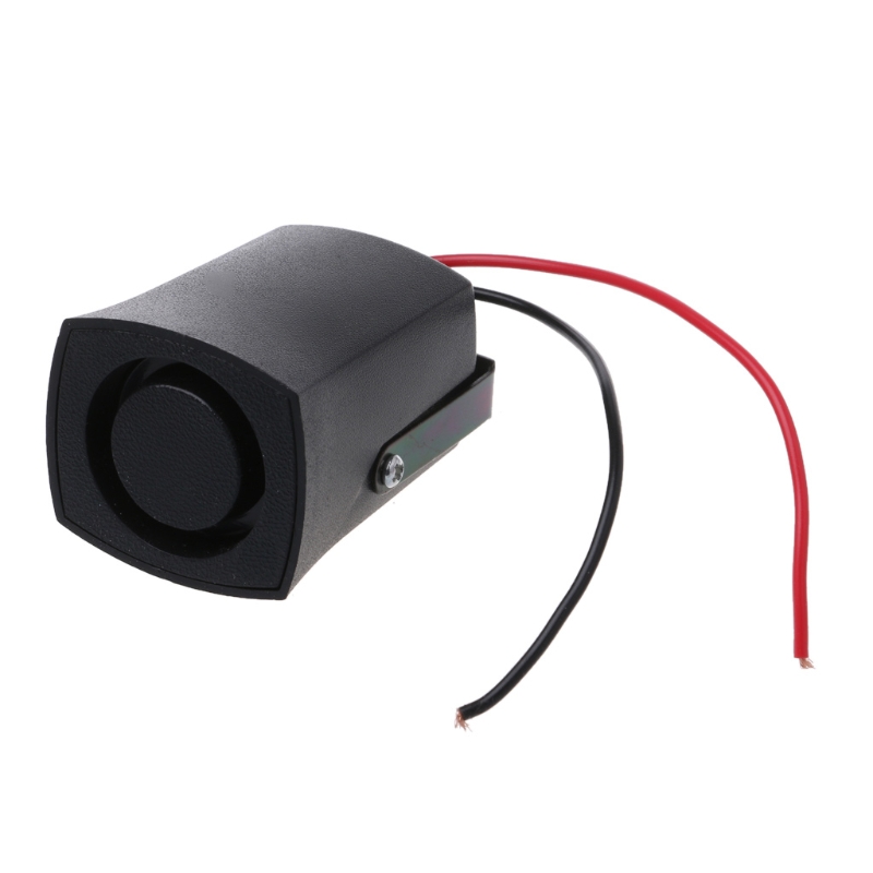 cc 12V Auto advertencia sirena copia de seguridad alarmas bocinas advertencia sonido pitido sirena inversa Delgado cuerno Invisible