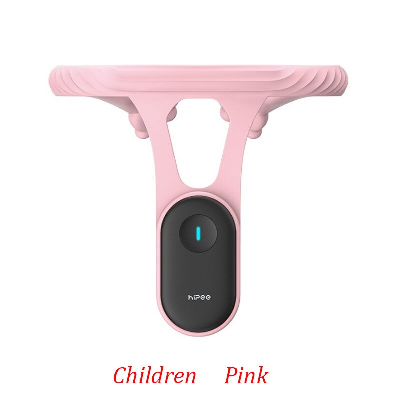 Xiaomi Hipee-Dispositivo inteligente de corrección de postura para adultos, Corrector de entrenamiento de postura de espalda, científico, en tiempo real: Pink Children