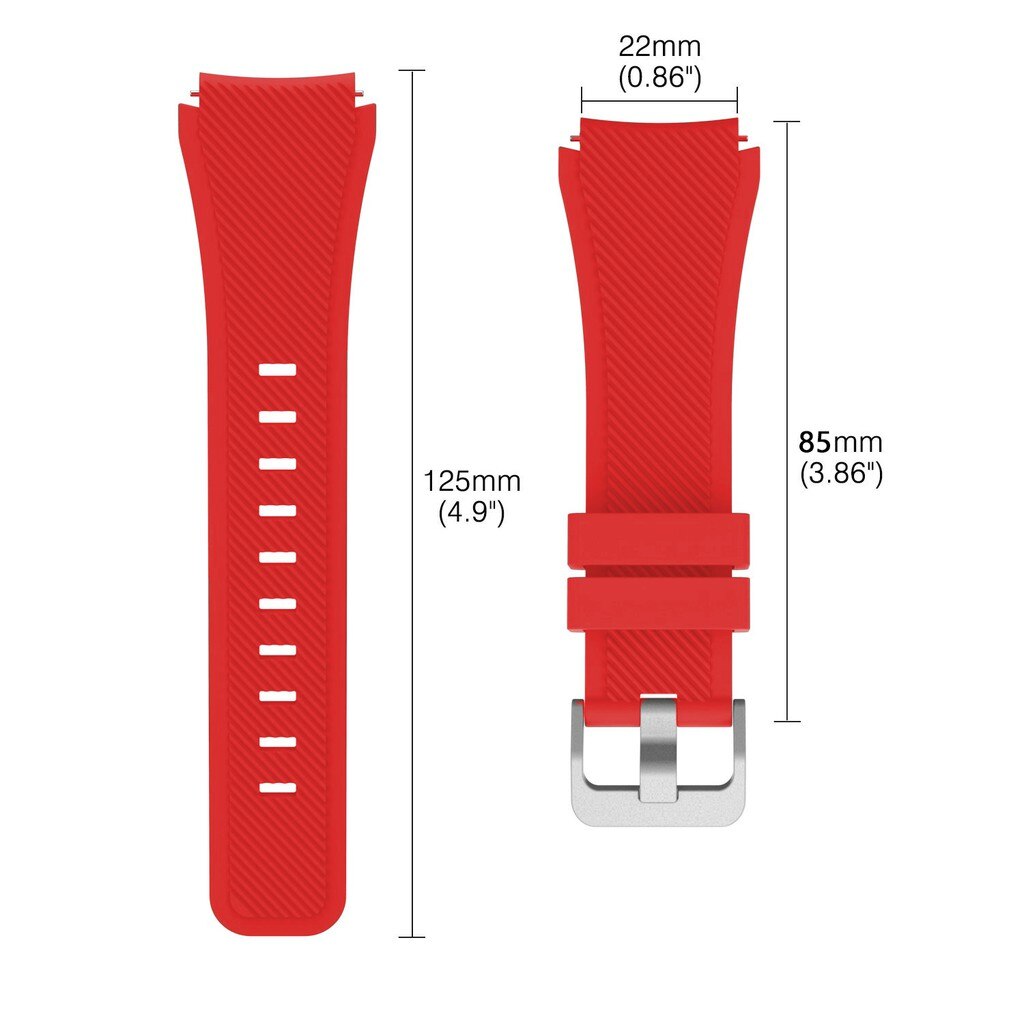 22MM Sports Colorful Silicone Band For Huami Amazfit Stratos 3 Replacement Strap For Amazfit Stratos 3 2/2S PACE Smart Watch