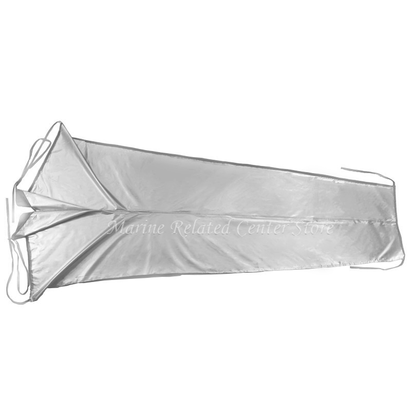 600D Heavy Duty Mainsail Boom Cover, Waterproof Boat Sail Cover, 8-13ft Anti-Wind Cover Sunshade Cover Outdoor Booms Boat Cover