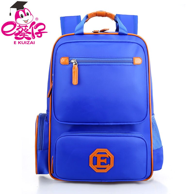 Mode Grade 1-6 Orthopedische Kinderen Basisschool Tassen Kids Rugzak Voor Tieners Jongens Meisjes Mochila Schooltassen Satchel Q3: Blue Big