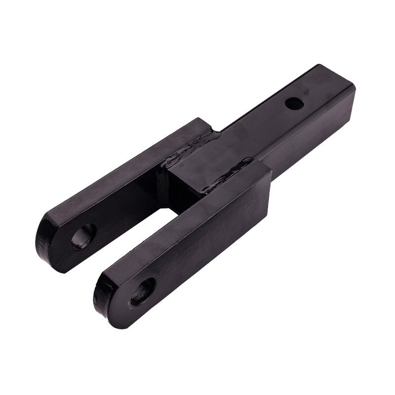 Clevis Hitch Mount 2" Receiver 3-Ton Tractor Clevis Hitch With Clevis Pin U-Shaped Trailer Connection Rod Trailer Loaded Adapter