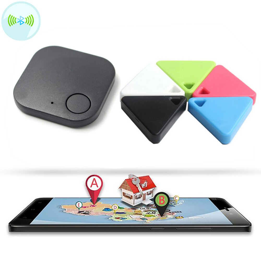 Anti-lost Wireless Self-timer Bluetooth Keychain Finder Recording Security Alarm Locator Phone Search Kid Tracker with Battery