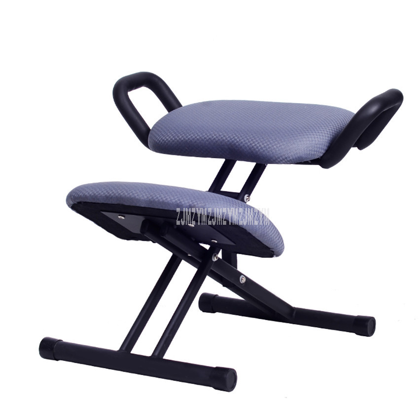 Carbon Steel Leg Soft Seat Adult Student Children Kid Learning Chair Armless Ergonomic Sitting Posture Correction Kneeling Chair