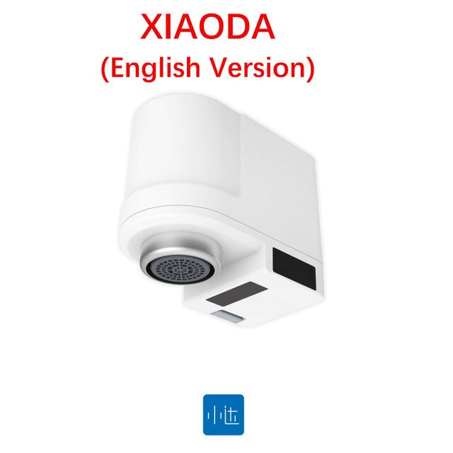 Para xiaomi, grifo de inducción, ahorro de agua, cocina, baño, Sensor inteligente infrarrojo, dispositivo de ahorro de agua automático: English version