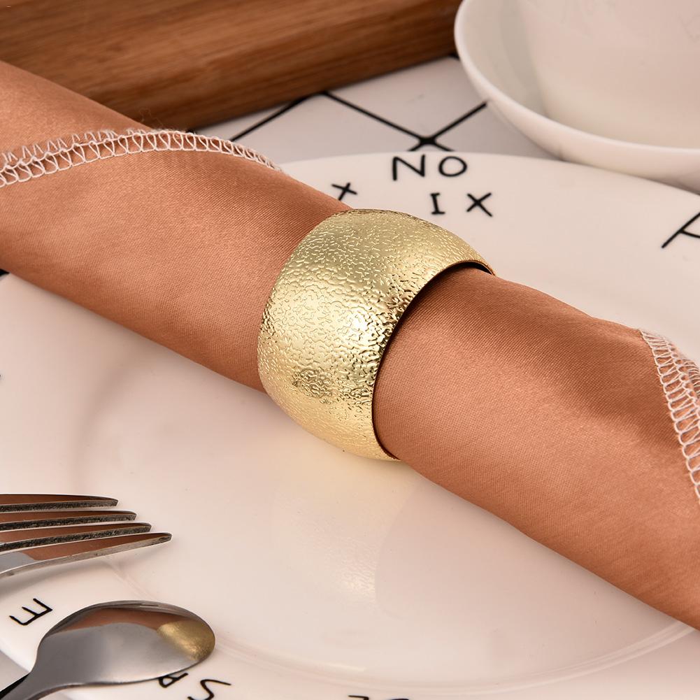 Servetringen Met Holle Out Bloem Voor Bruiloft Diner Verjaardagen Familiebijeenkomsten Tafel Decor Servet Houder