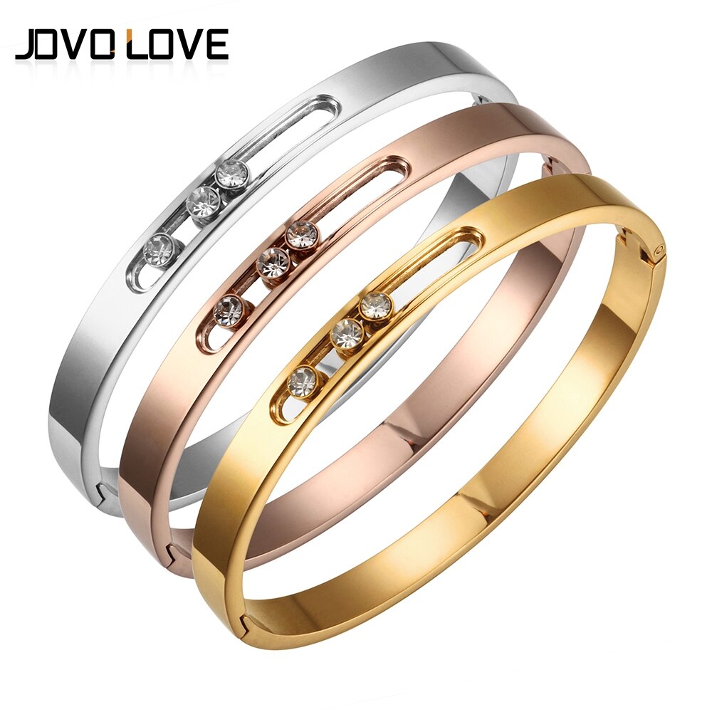 Luxe Armband Kubieke Zirkoon Trendy Rvs Armbanden en Armbanden Zilver Rose Goud Armband voor Vrouwen Bijoux