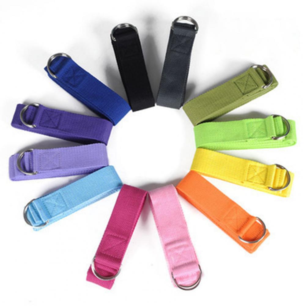 Yoga Stretch Strap Burrs-free Muscle Relax Accessory Leg Stretchers Training Belt for Trainer