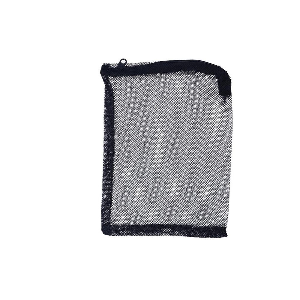 Bolsa de aislamiento para pecera, bolsa de red de filtro para acuario, suministros de filtro para estanque, herramienta de medios: Negro