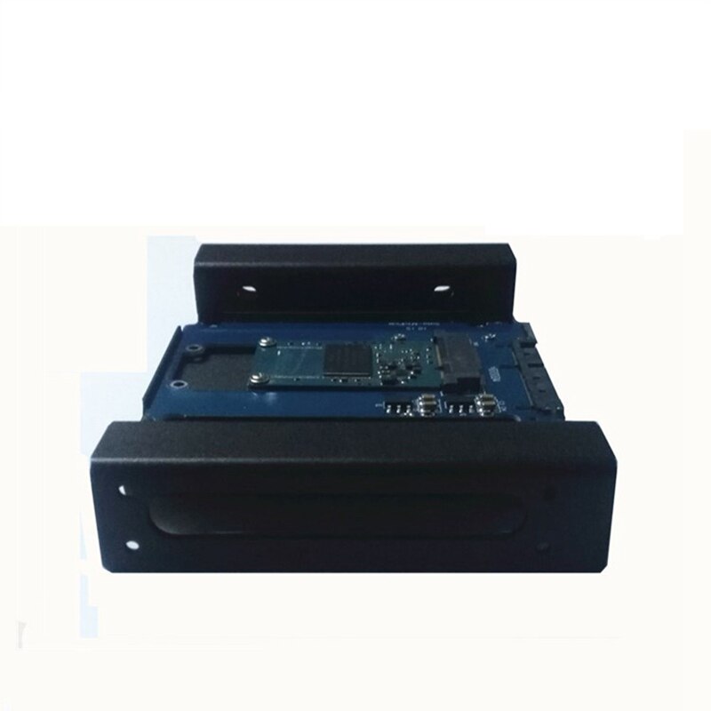 MSATA SSD to SATA 5.25-Inch Optical Drive Bit Adapter Hard Drive Holder Chassis Hard Disk Bracket