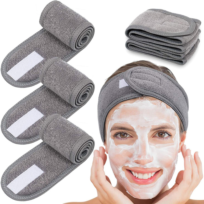 Banda para la cabeza para el sudor para mujer, bandana elástica lavable para la cabeza, accesorios deportivos para el cabello, maquillaje,