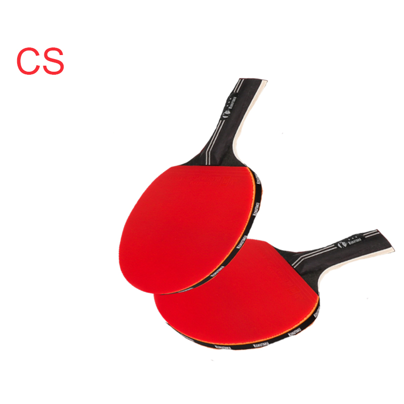 Professionele Offensive Tafeltennis Blade Fl Handvat Ping Pong Bat Gemonteerd Puistjes In Pingpong Rubber