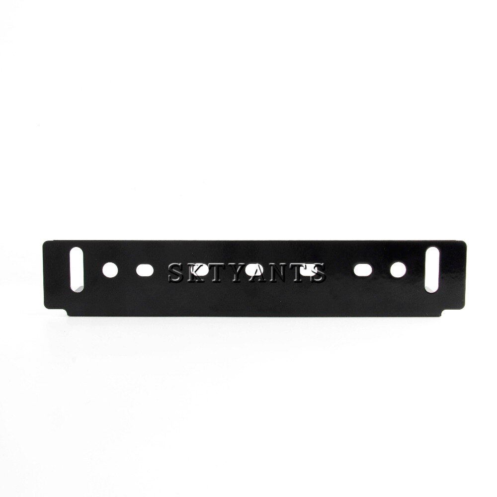 Universele Front Bull Bar Nummerplaat Beugels Auto Bull Bar Bumper Mount Houder Beugel Zwart Offroad Werk Licht Led Rijden