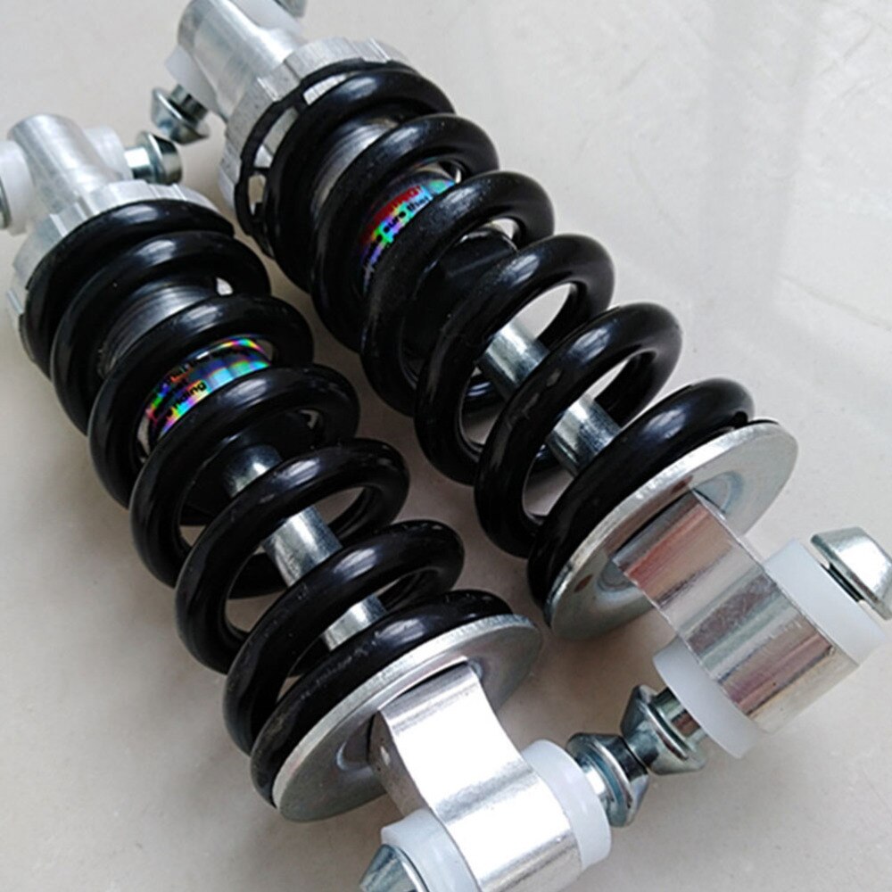 2pcs Rear Suspension Durable Rear Shock Rear Suspension Spring Shock Absorber for Mountain Bike