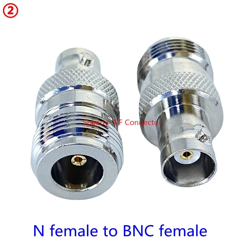1 Uds L16 N tipo a BNC macho conector hembra Q9 BNC a N tipo adaptador Coaxial de ángulo recto RF rápida cobre: Gris oscuro