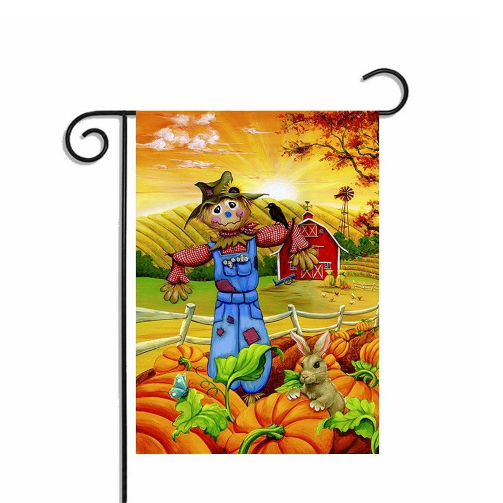 Garden Flags Double Sided Outdoor Fall Camper Primitive Decorative Lawn Yard Flags Decorations Garden Flags Banner: 1