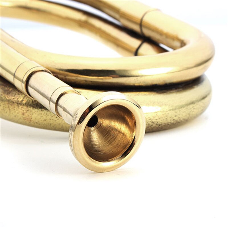1Pcs 31cm YueMing Copper Trumpet Bugle Many Cotton Packing For Trumpet Brass Musical Instruments