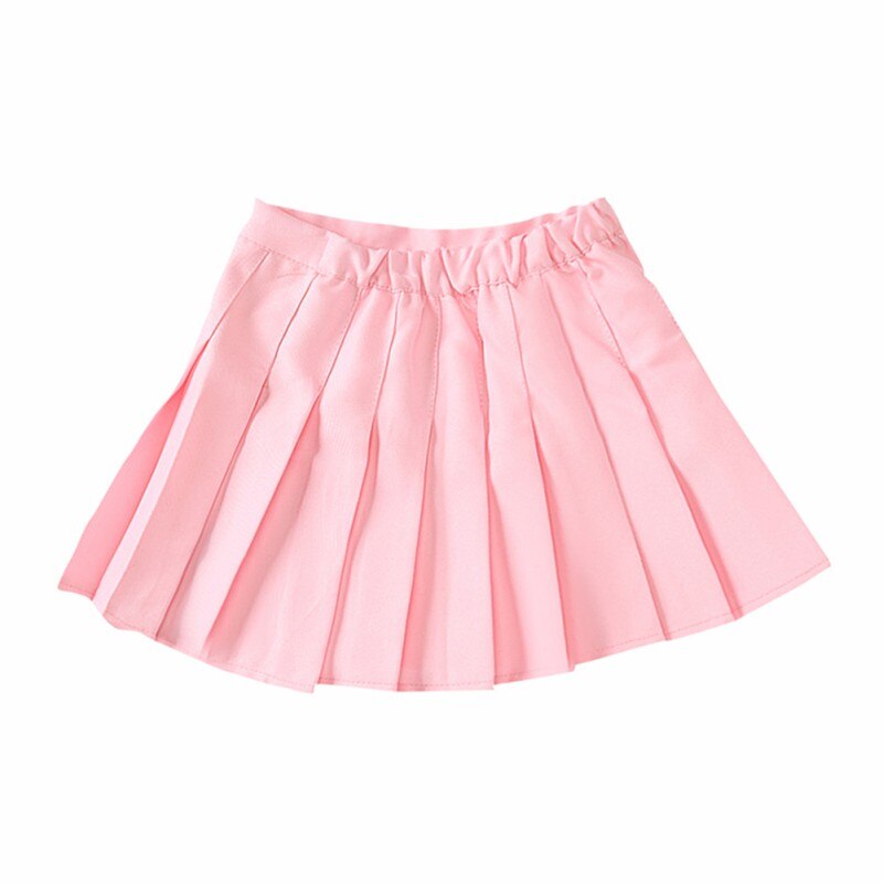 Baby Girl Skirt Summer Cute Baby Girl Strawberry Pattern Pleated Skirt Casual Toddler Sundress 0-5T