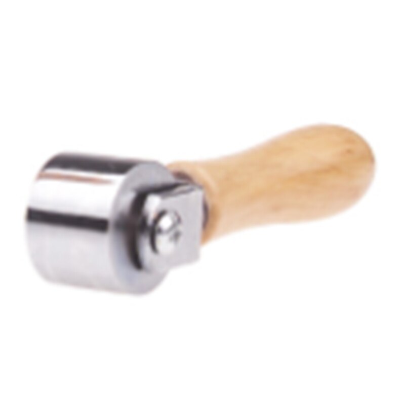Outil de reliure en cuir fer main rouleau poussoir coupe compacteur bricolage artisanat petits rouleaux roue accessoires