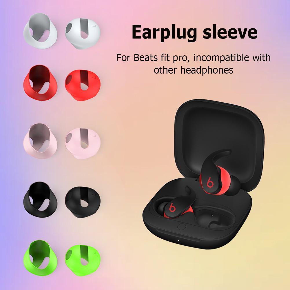 5 paar siliconen oordopjes covers antislip beschermende oorhoezen huid oordopjes accessoires oortelefoon oordopjes voor Beats Fit Pro