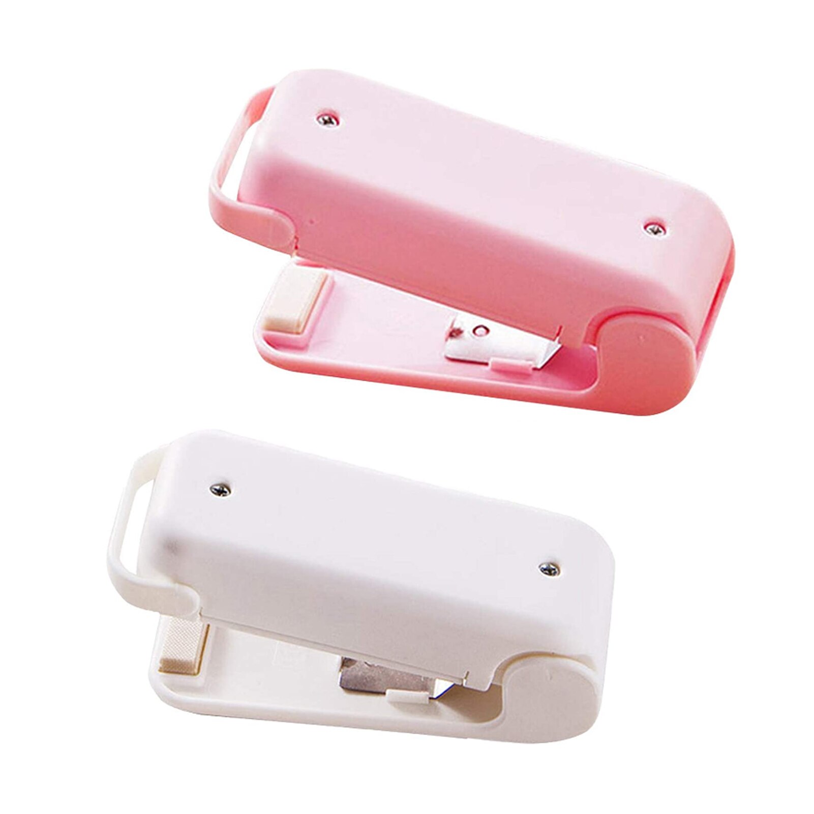 Household Mini Sealing Machine Portable Plastic Sealing Machine Snack Plastic Bag Sealing Machine Pressure Heat Sealing Machine: Default Title