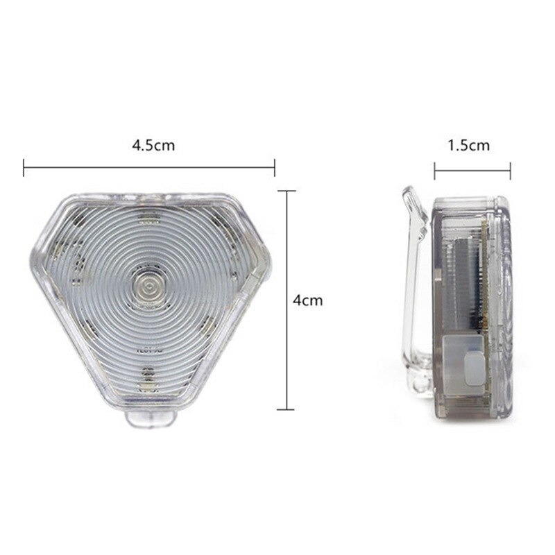 Usb Oplaadbare Pet Led Anti-verloren Veiligheid Licht Halsband Hanger Glowing Night Veiligheid Draagbare Nachtlampje Kraag Pedant