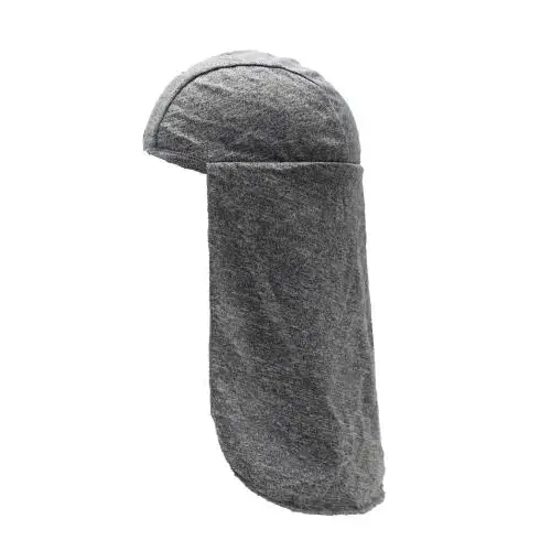 Zonneschermkap Buiten UV-bescherming Brede rand Vissen Fietsen Caps Polyester nekbeschermer Koelhoed Cap voor wandelen Sport: GRIJS
